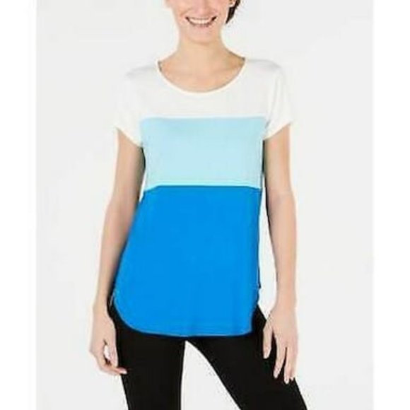 ALFANI Women's Printed T-Shirt, Size Medium - Picture 1 of 1